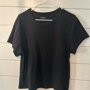 Old Navy Women's Snug Cropped Ribbed Tee